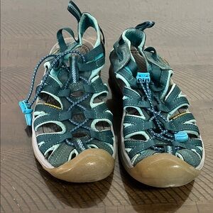 Keen Women's Teal and Aqua Sandals